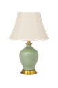 Candieero De Mesa  Ceramica Verde e Dourado H50*D33