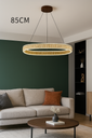 Candeeiro  80 + 50 CM Dourado