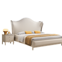 Cama ouro claro e creme 1800*2000