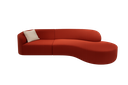 Sofa laranja 3.2m