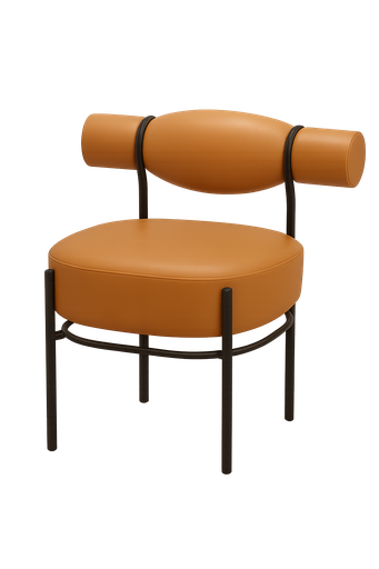 [sofachair#TG002] Cadeira sofa castanha