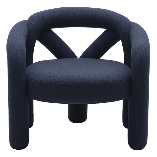 [sofachair#MH005] Cadeira sofa azul